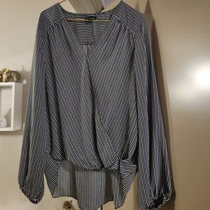 Wantable High/Low Blouse